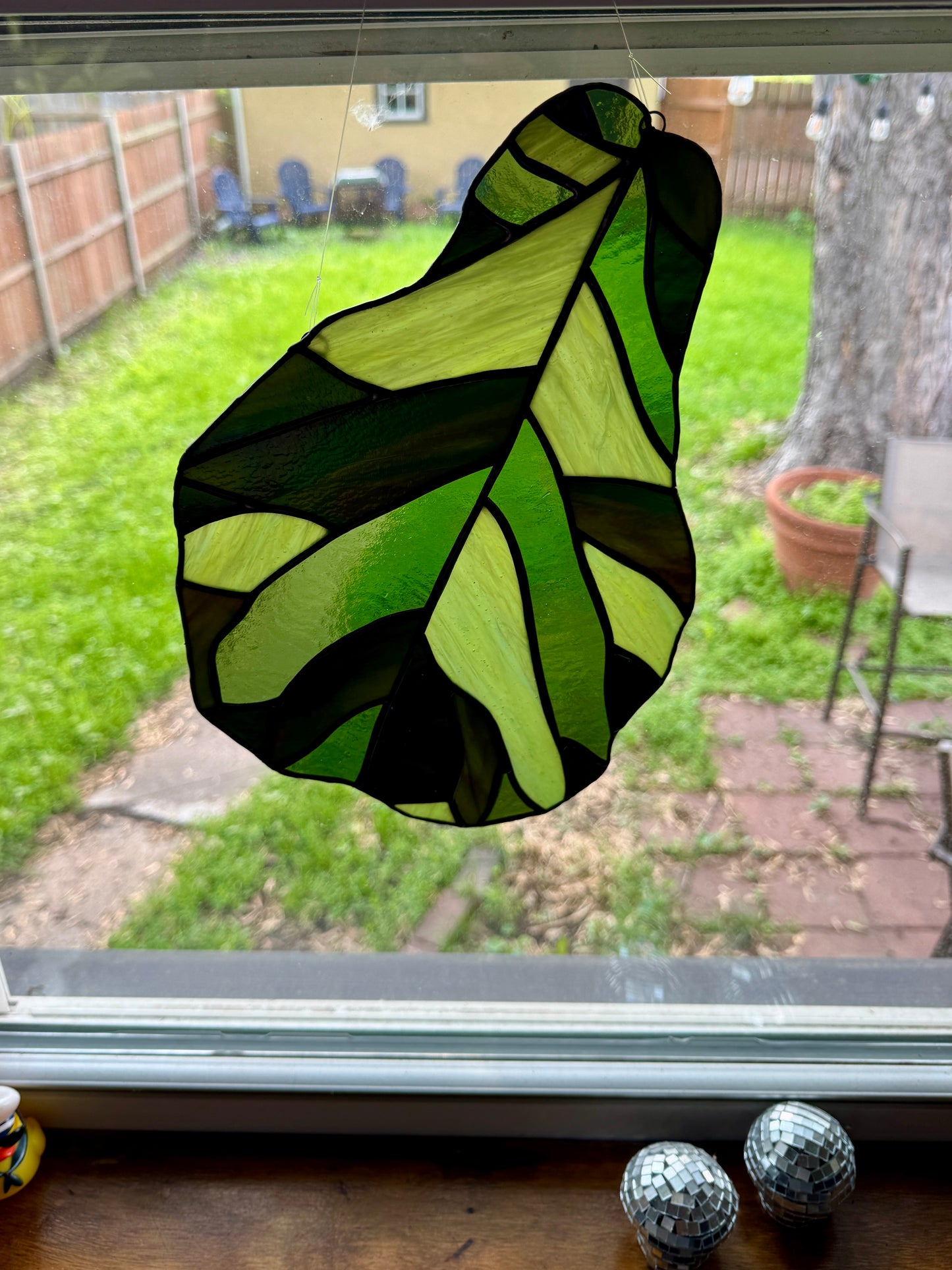 Fiddle Leaf Fig Suncatcher - Extra Large