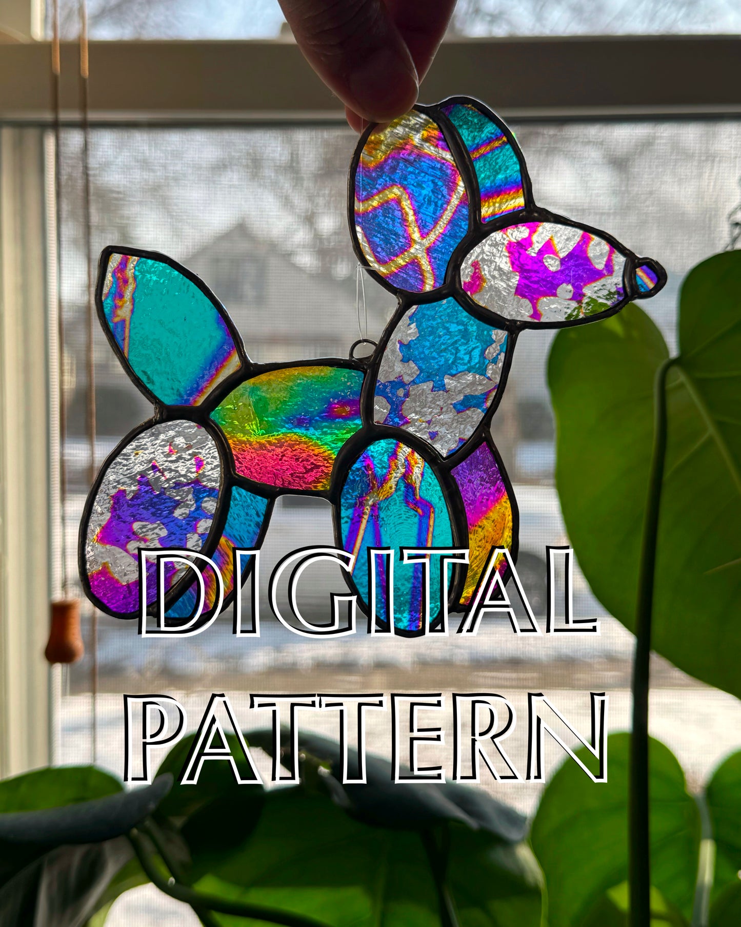 Balloon Dog Digital Pattern