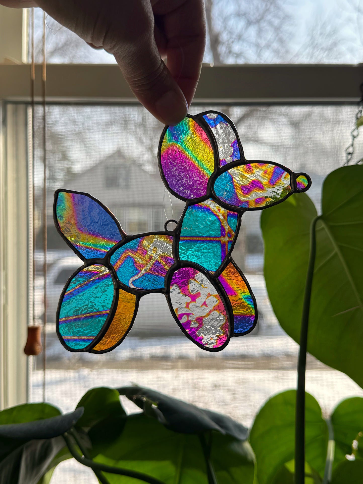Balloon Dog Suncatcher