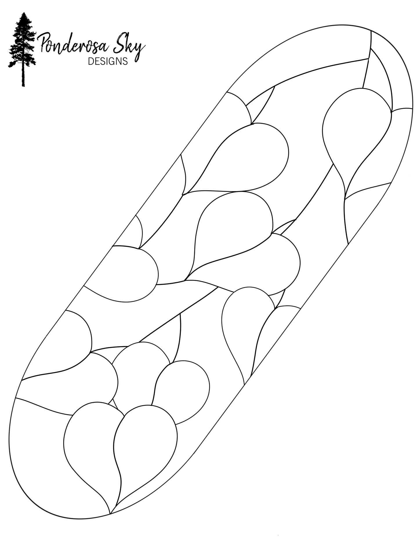 Greenery Mini Panel #2 Digital Pattern