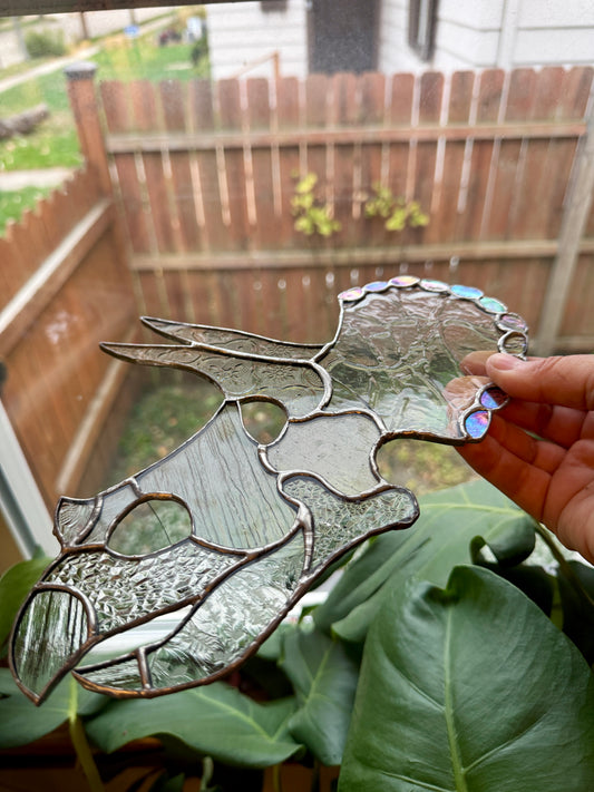 Triceratops Skull Suncatcher