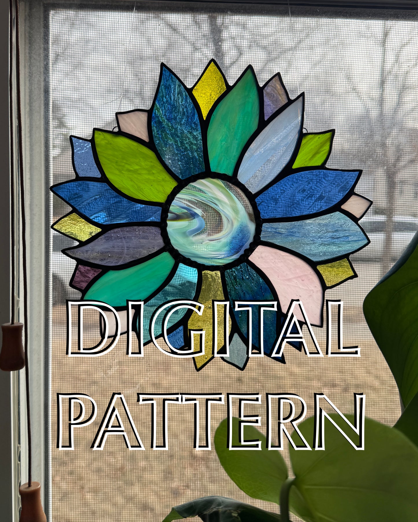 Sunflower Digital Pattern