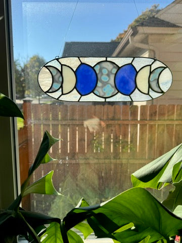 7 Moon Phase Suncatcher
