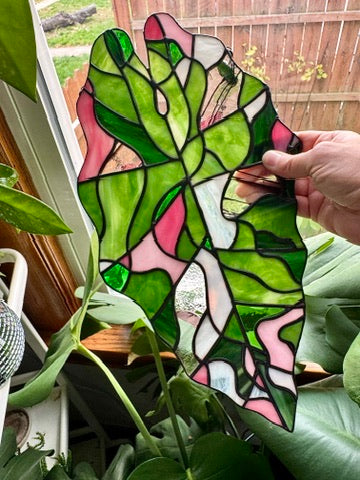 Elephant Ear Leaf Suncatcher