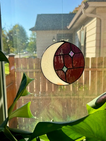 Moon & Stars Suncatcher