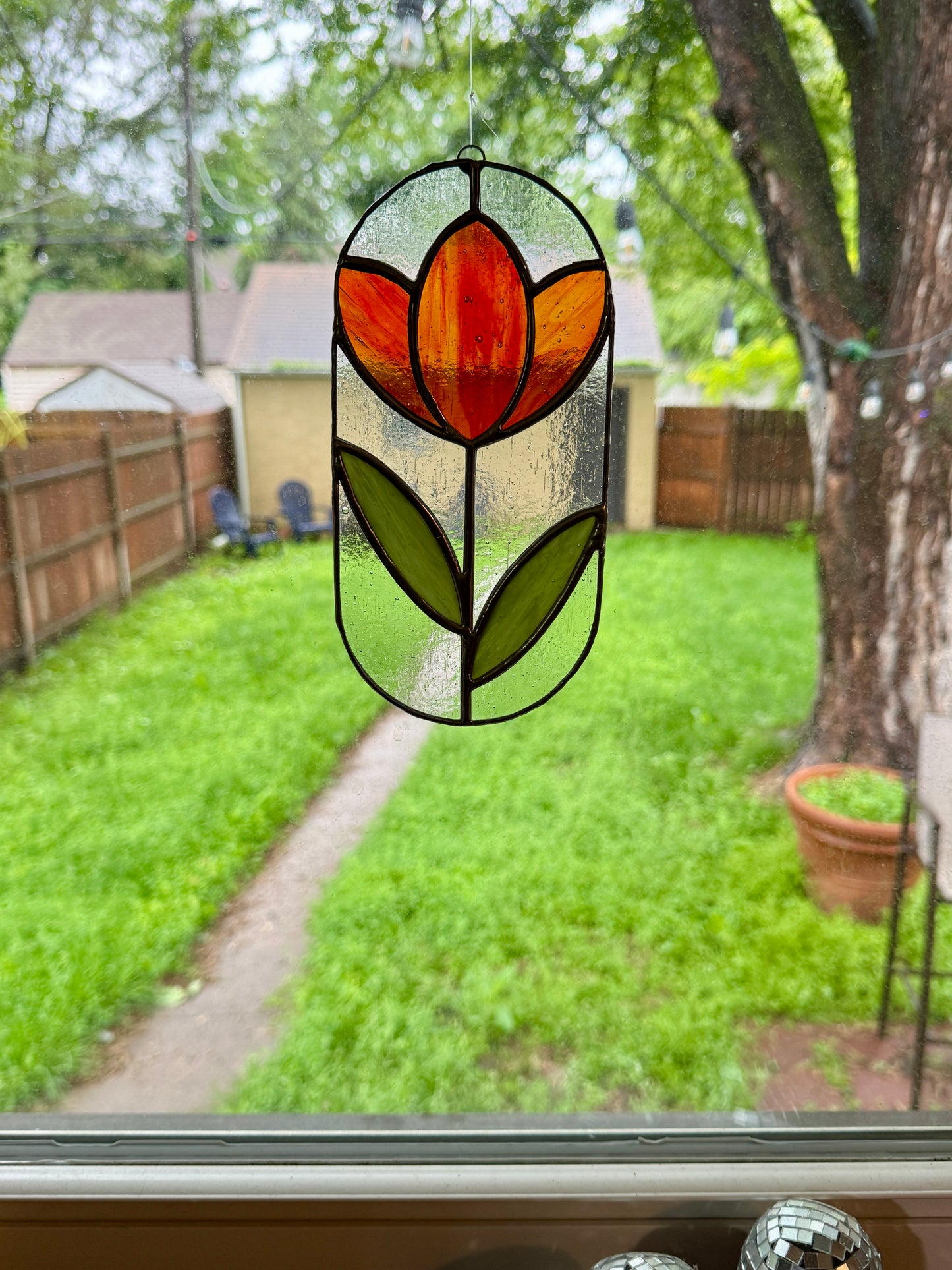 Tulip Mini Panel - Folk Style