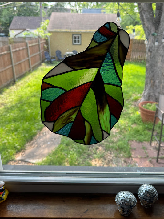 Fiddle Leaf Fig Suncatcher - Extra Large