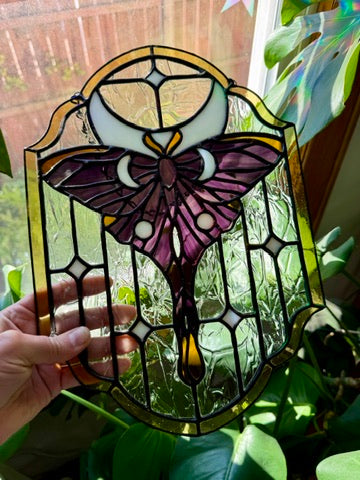 Luna Moth Panel