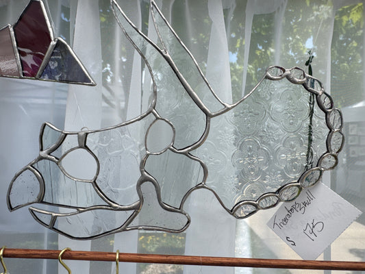Triceratops Skull Suncatcher