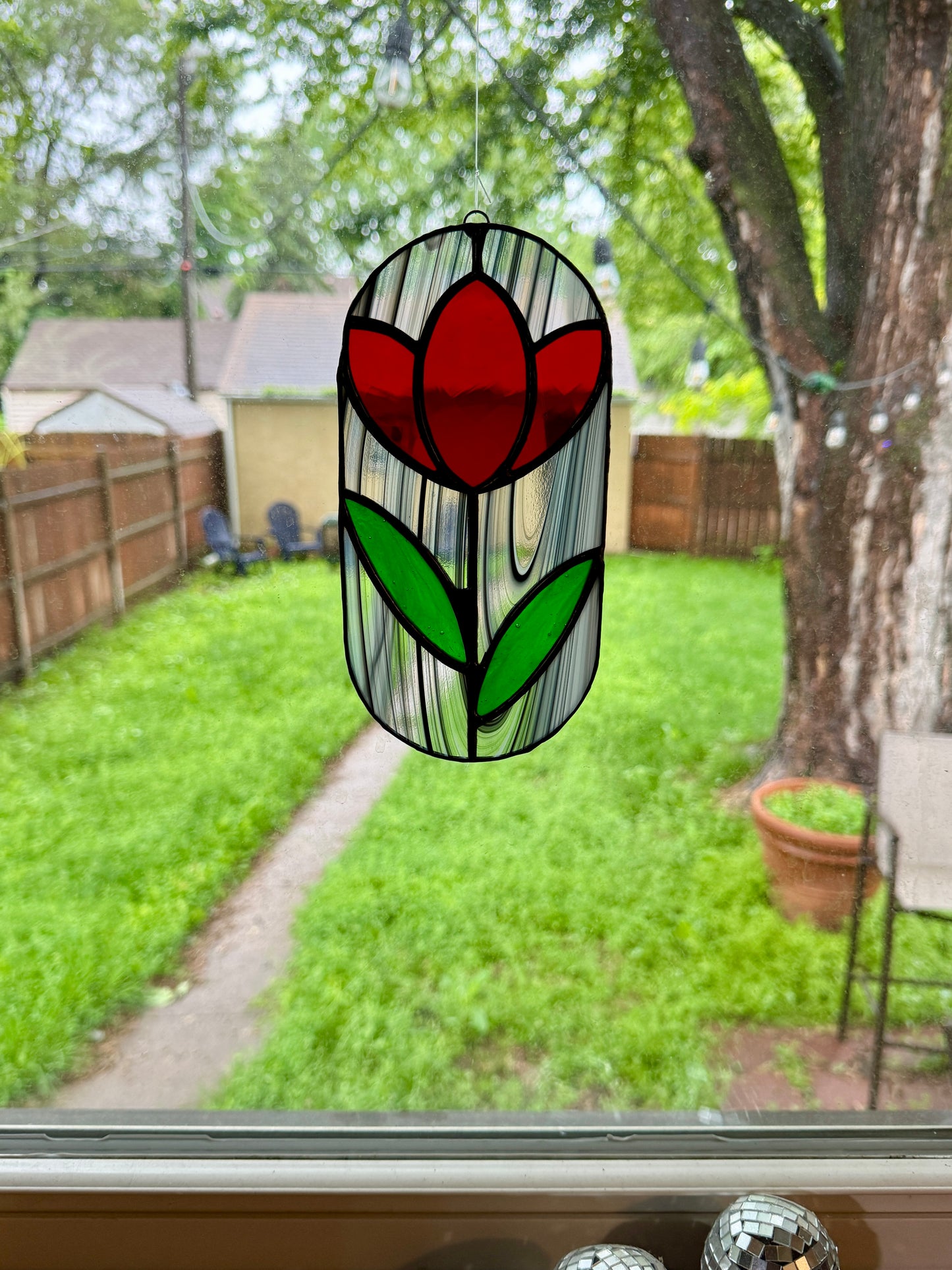 Tulip Mini Panel - Folk Style