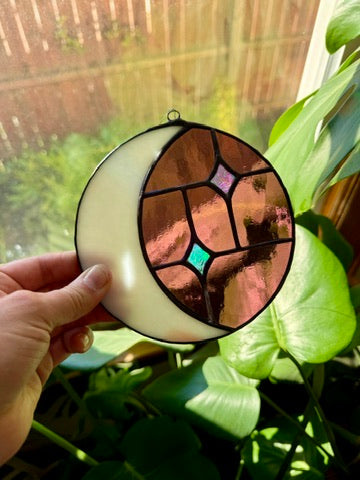 Moon & Stars Suncatcher