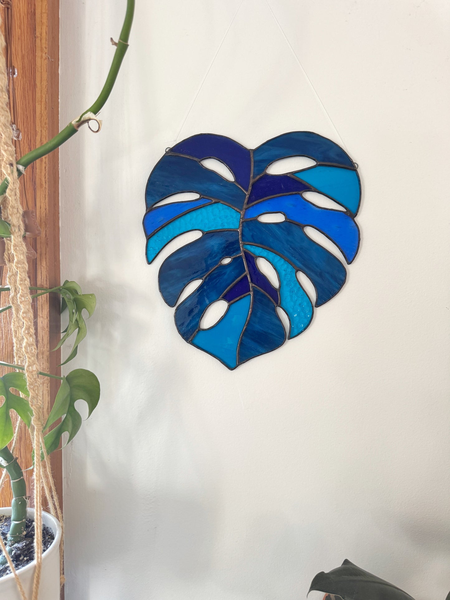 Monstera Suncatcher - Extra Large