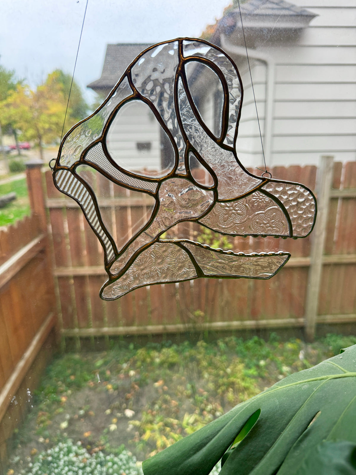 Brontosaurus Skull Suncatcher