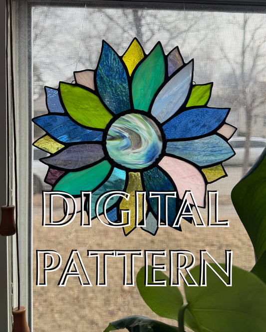 Sunflower Digital Pattern